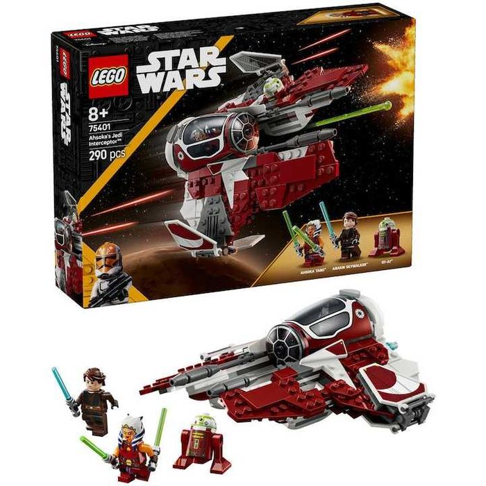 LEGO Star Wars - Nava Interceptor Jedi a lui Ahsoka 75401 SIGILAT