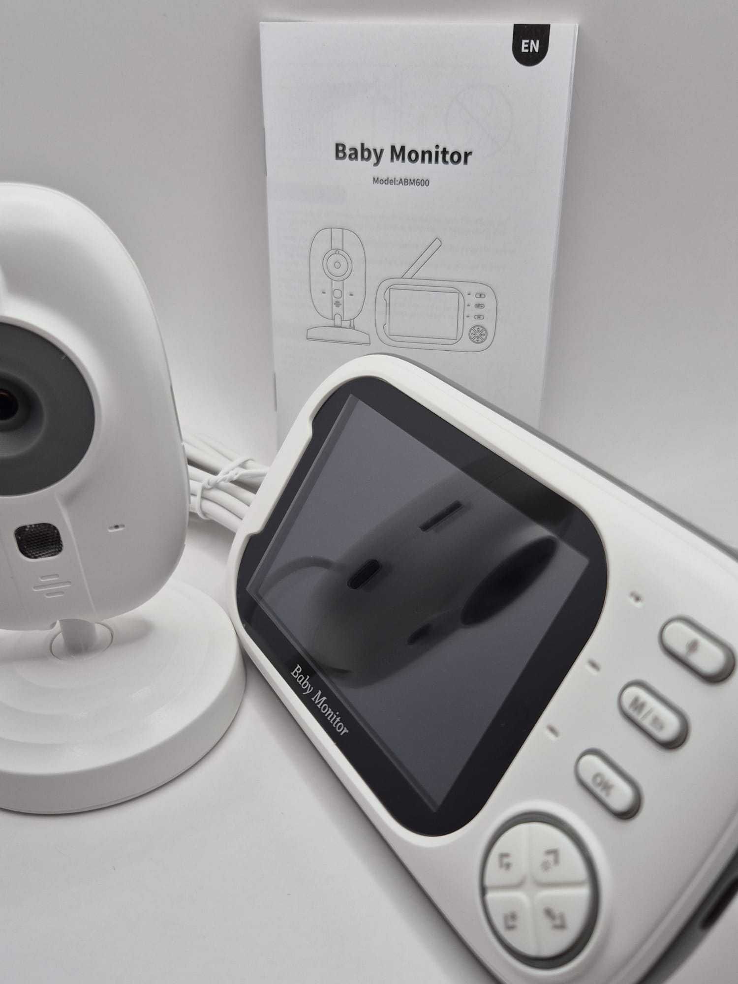 Baby Monitor Digital Camera Audio - Video Wireless 3.5” LCD HD 720p