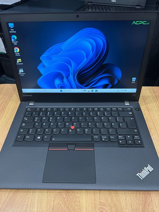 Като нов! Лаптоп Lenovo ThinkPad Т470 i5/8GB/256GB с 3 мес. гаранция!
