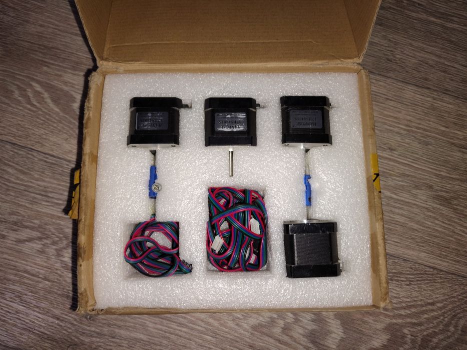 Шаговый мотор nema 17 для 3д принтер 3d printer ЧПУ  cnc