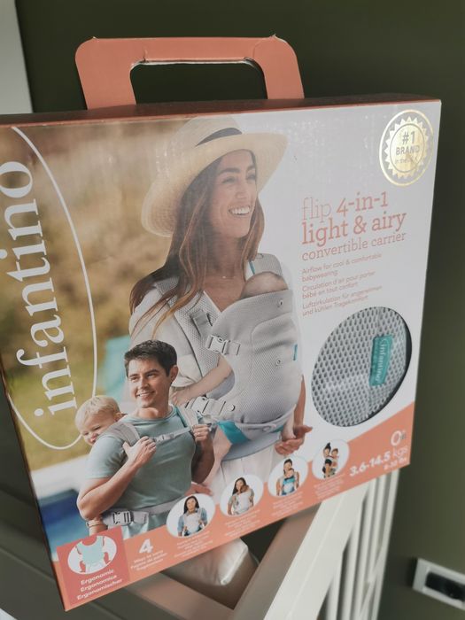 Marsupiu Infantino 4 in 1 Light&Airy