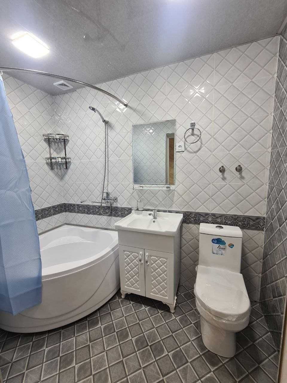 2х комнатная квартира на 5 этаже, 50 м/кв, мебелью, Бульвар