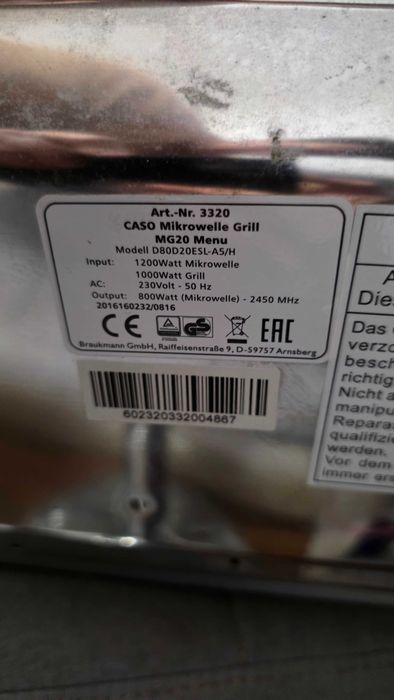 Cuptor cu microunde 800w