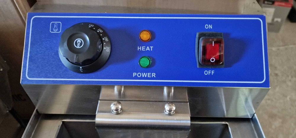 Friteuza profesionala electrica cu robineti -TRANSPORT GRATUIT