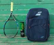 Racheta Babolat si rucsac