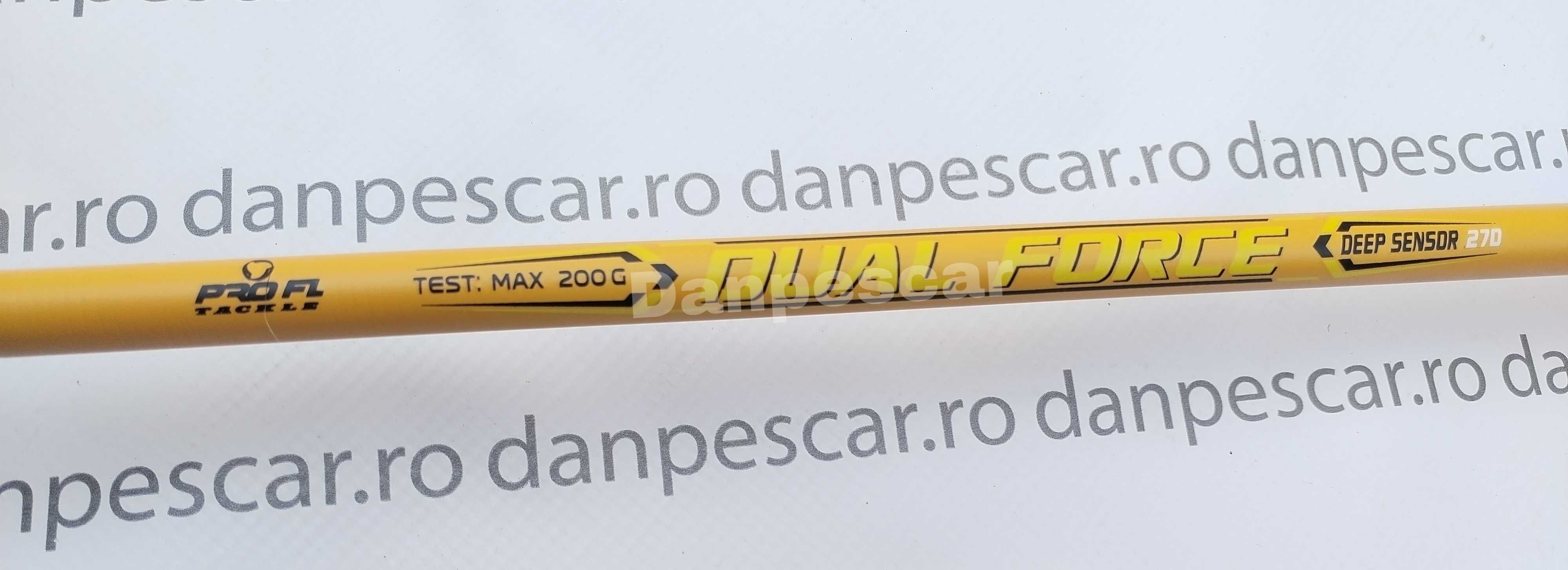 SET Lanseta PROFL DUAL FORCE tip Feeder 2,70m + Mulineta SAIMINO X4000