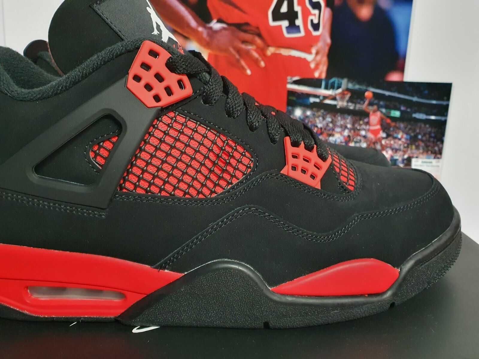 #SALE# Jordan 4 Red Thunder -Livrare Rapidă Cu Verificare Colet