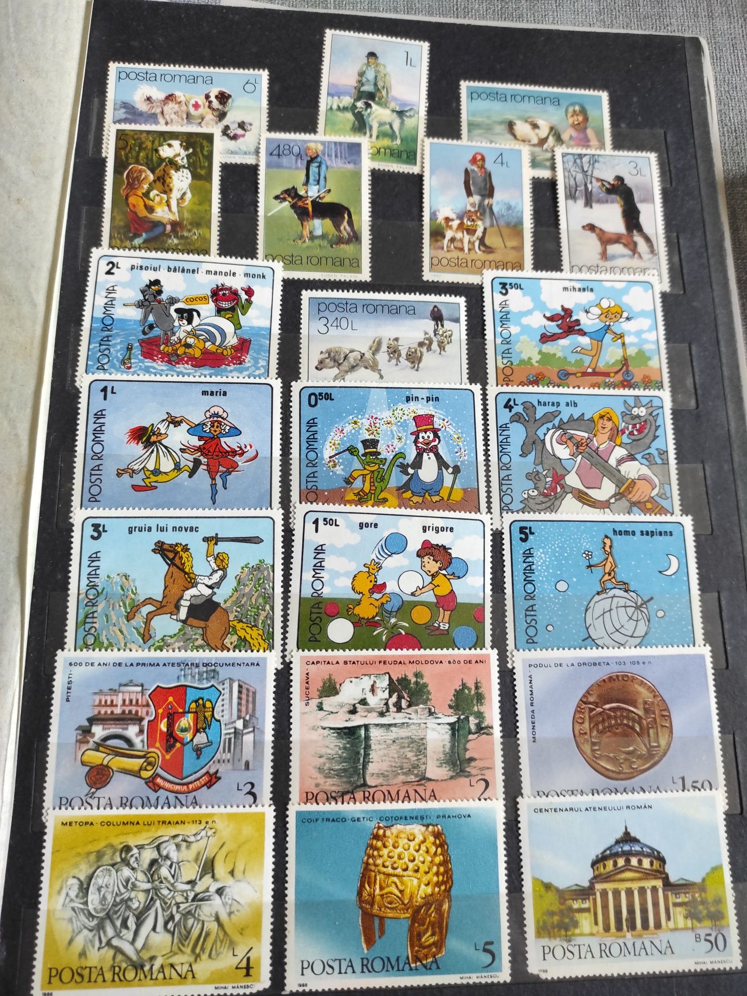 Timbre postale vechi de vanzare!