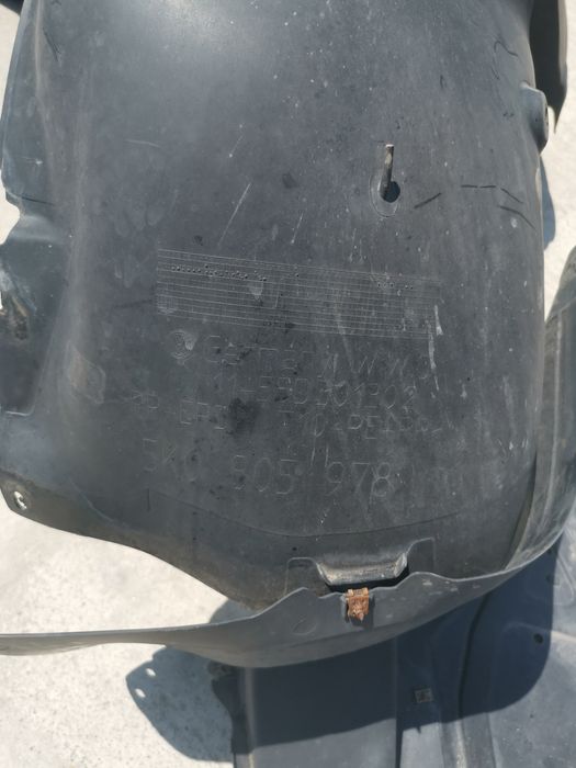 Carenaje roti scuturi motor vw  golf 6 skoda