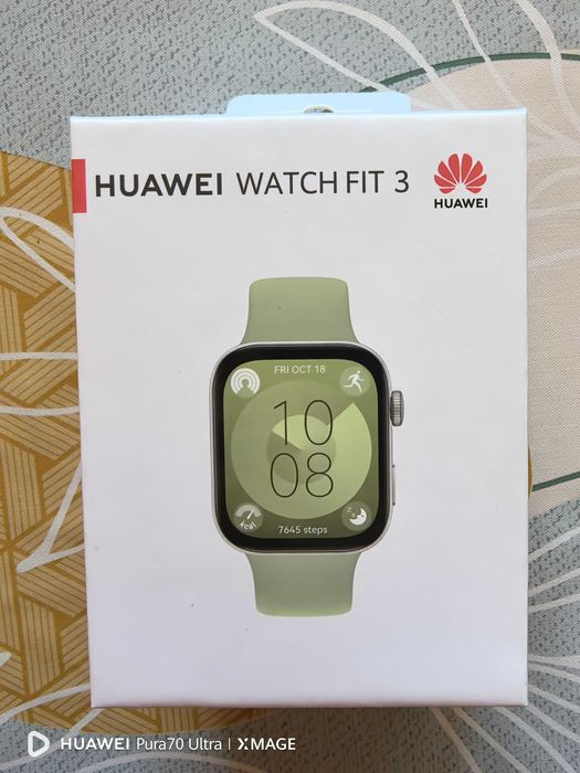 Huawei Pura 70 ultra + Huawei Watch Fit 3. Пакетна Цена - 1500 лв.
