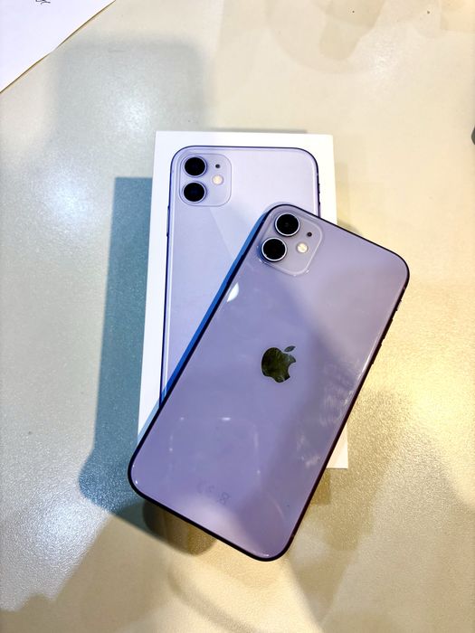 iPhone 11 256 ГБ Сиреневый — отличное состояние