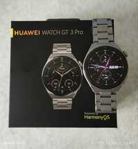 Продам часы HUAWEI WATCH GT 3 Pro (Titanium, с металлическим ремешком)