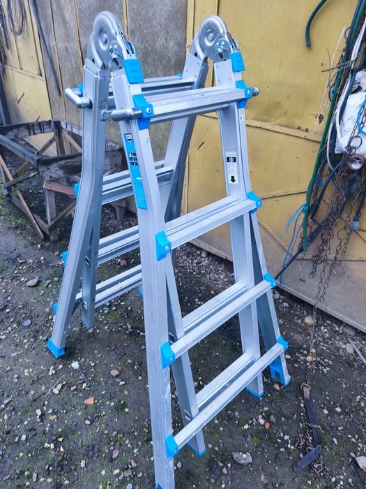 Scara 4m telescopică aluminiu