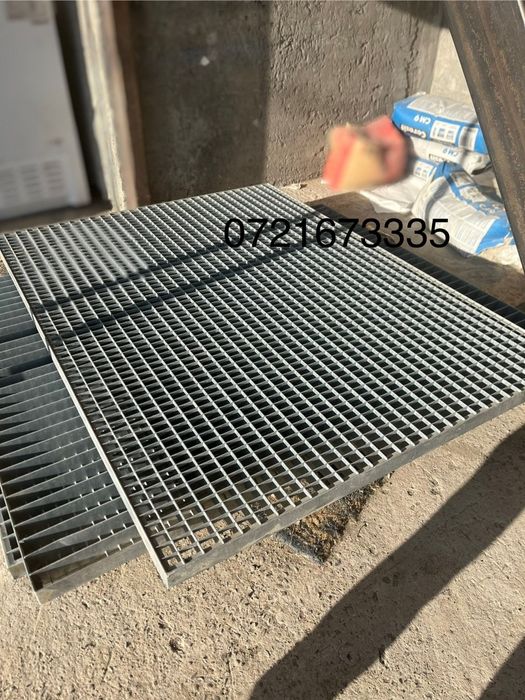 Grilaje zincate gretare zincate platforme