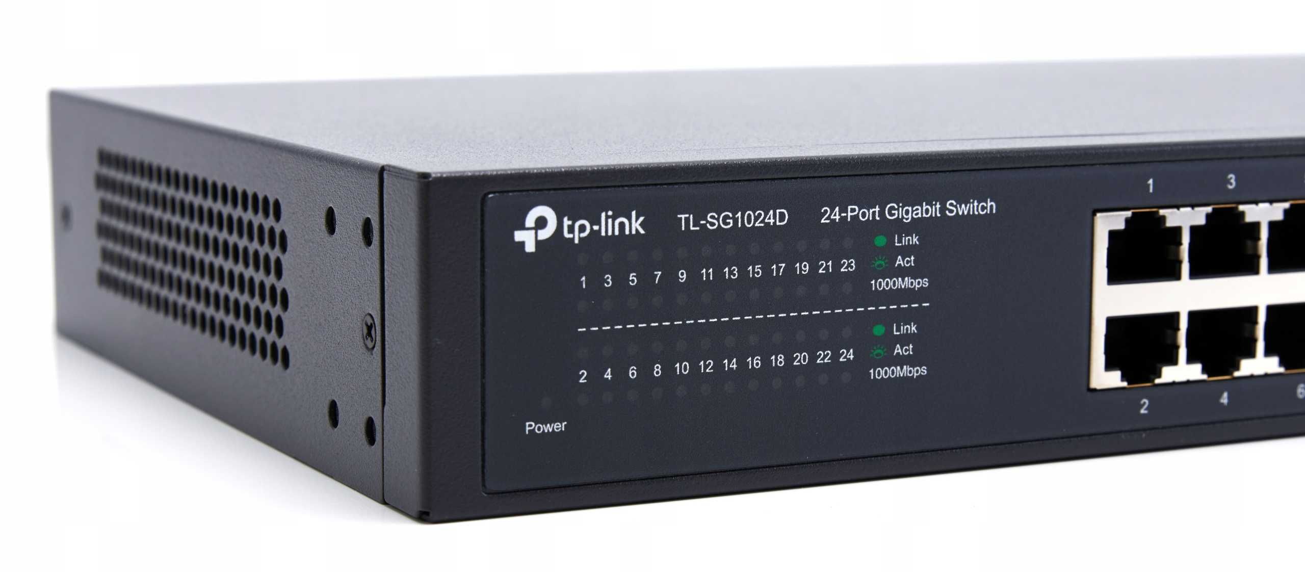 24 портовый гигабитный switch TP-Link TL-SG1024D В НАЛИЧИИ!!