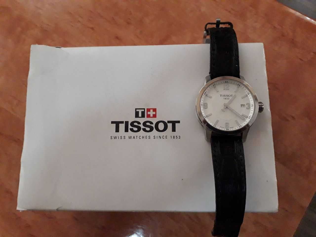 Оригинальные, Мужские швейцарские кварцевые часы TISSOT