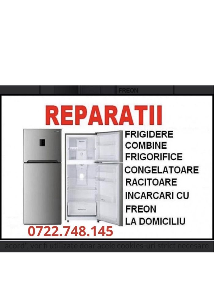 Reparații frigidere Buzau