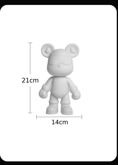 Мишка виниловый высота 21 см.