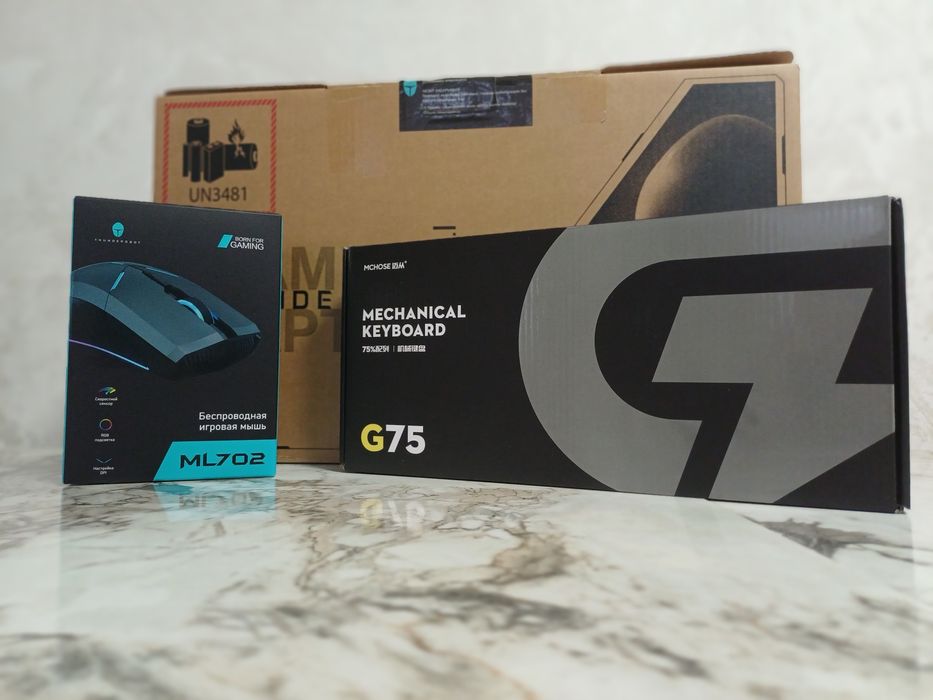 ThundeRobot 911 X Wild Hunter G2 Pro +mchose g75 и мышка т.д