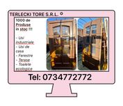 USA INTRARE CASA vila firma lemn termopan bombat H 210 x L 110 Germani
