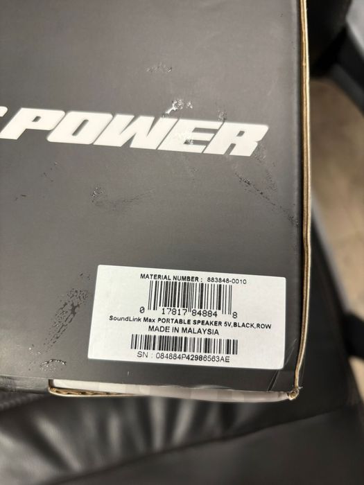 Boxa portabila bose soundlink max noua sigilata originala