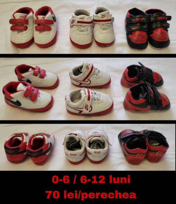 Pantofi incaltari baieti 0-12 luni