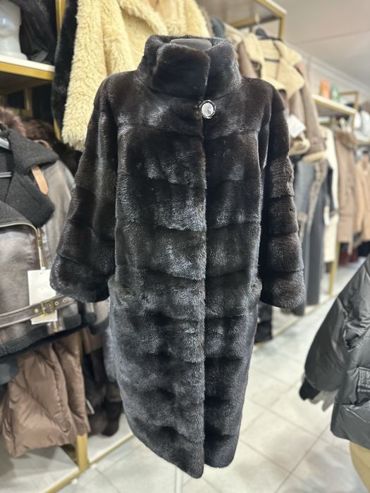 Шикарна Норковая шуба blackglamma Греция