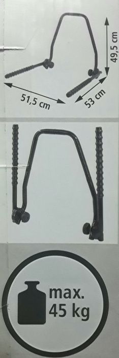 SUPORT METALIC, rabatabil pentru 1 - 3 biciclete - 80 Lei