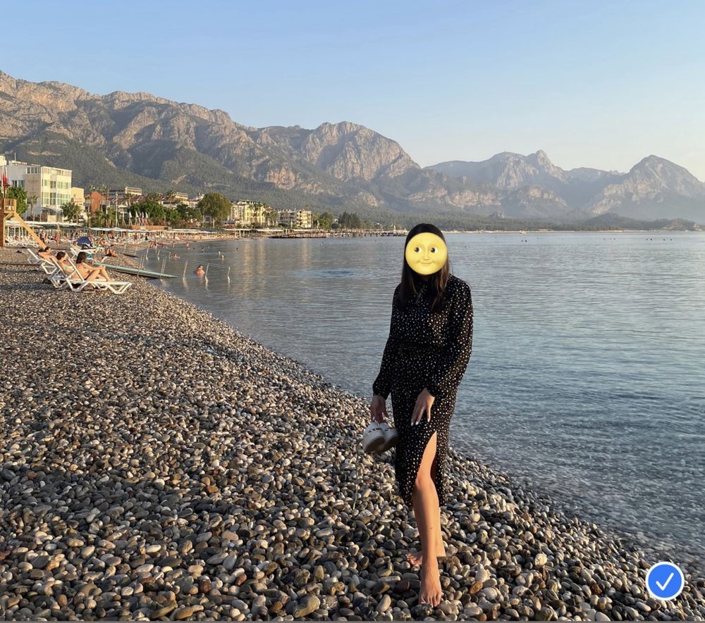 Платье в горошек