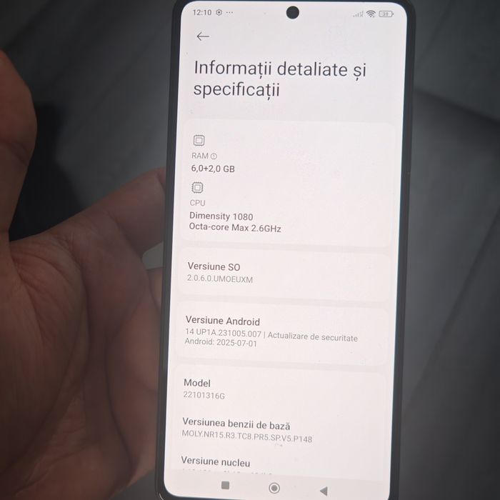 Xiaomi note 12 Pro5G