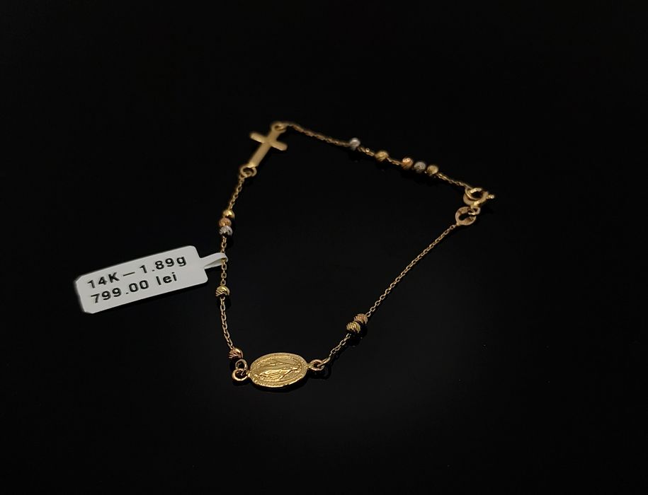Bijuteria Royal bratara din aur 14k 1.89 gr