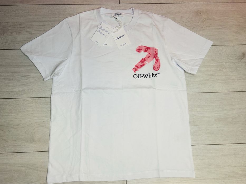 Tricou off white pink