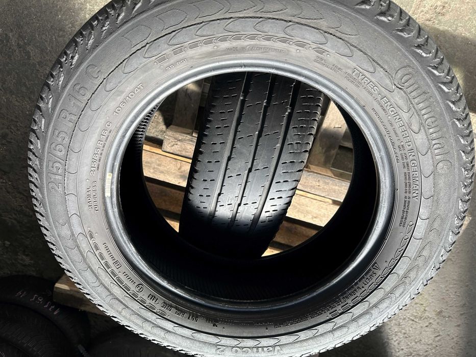 SET 2 Anvelope Vara 215/65 R16C 106/104T CONTINENTAL Vanco 2