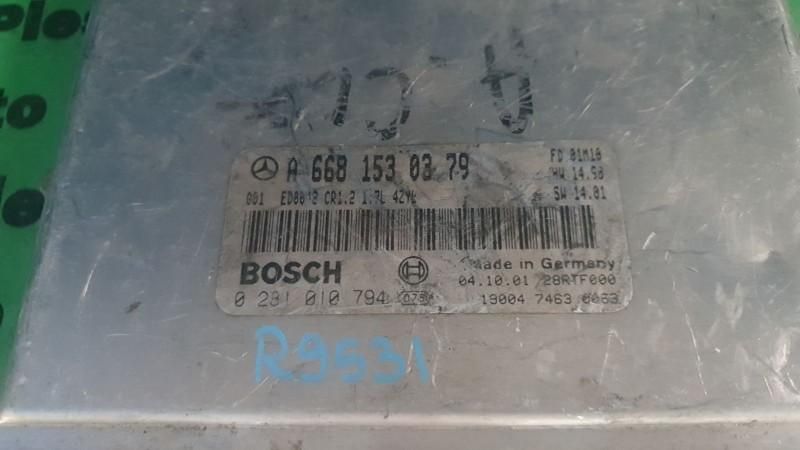 Calculator ecu Mercedes A-Class 2004-2012 W169 0281010794