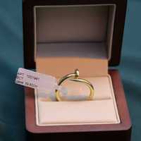 Золотое брендовое кольцо кольцо AU585 / Ломбард