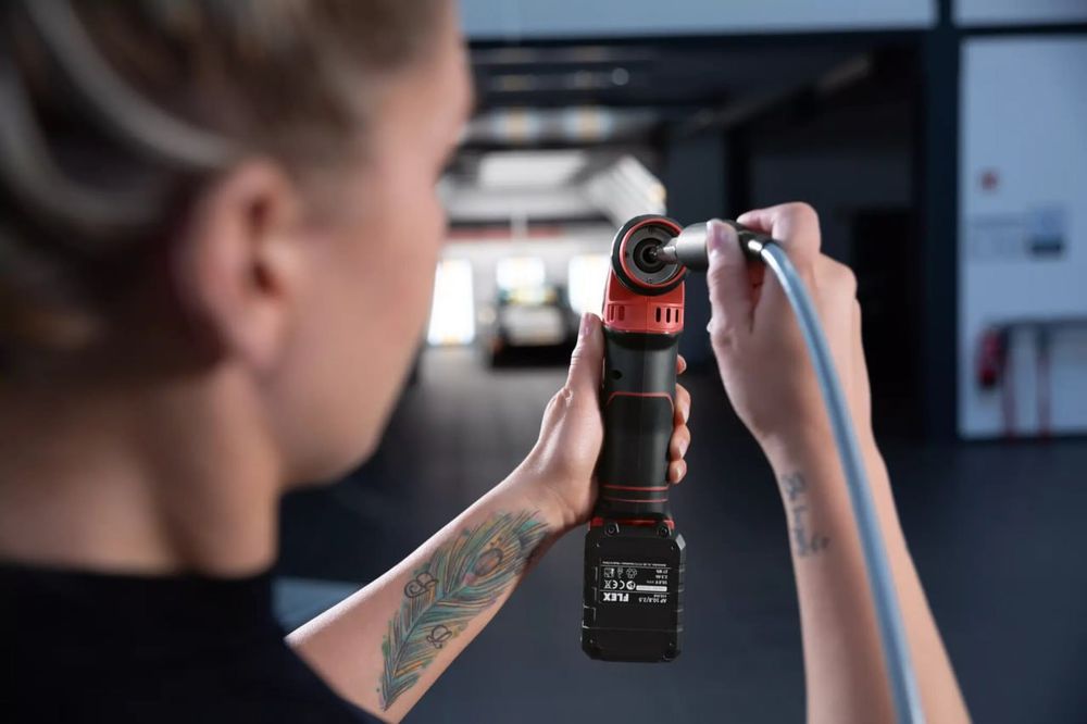 Аксессуары для полировальных машин Гибкий вал c насадками FS 140 Set F