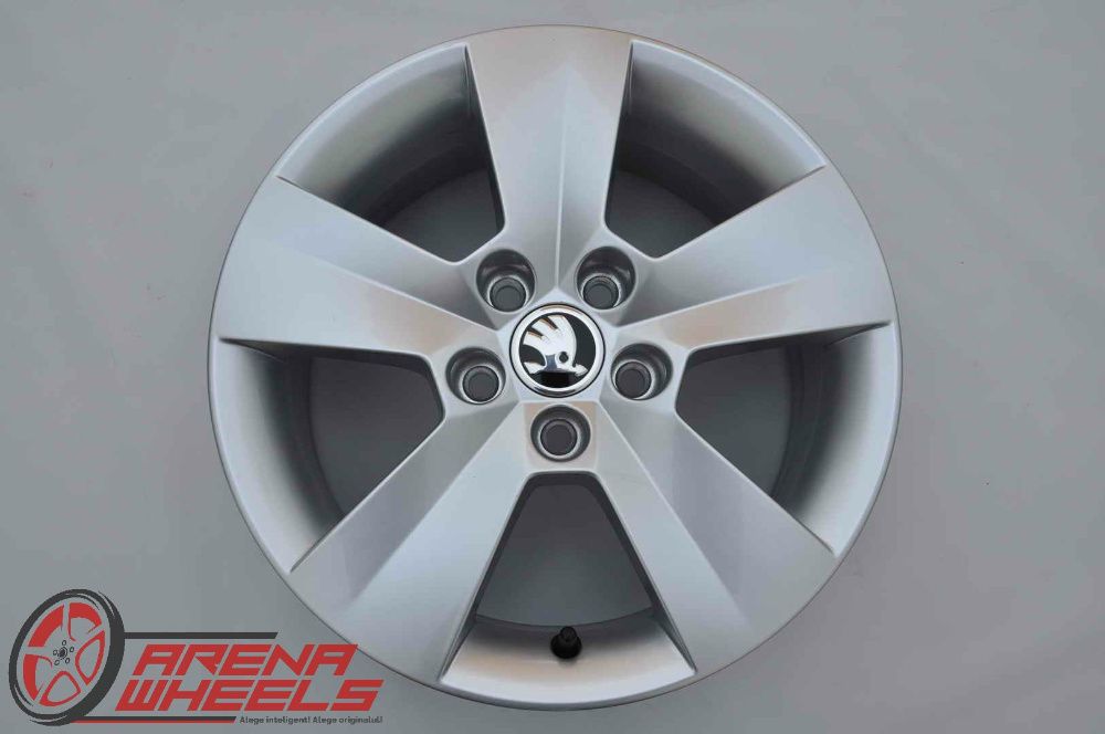 Jante Noi Originale Skoda Fabia Rapid Octavia 1 Roomster 15 inch 5x100