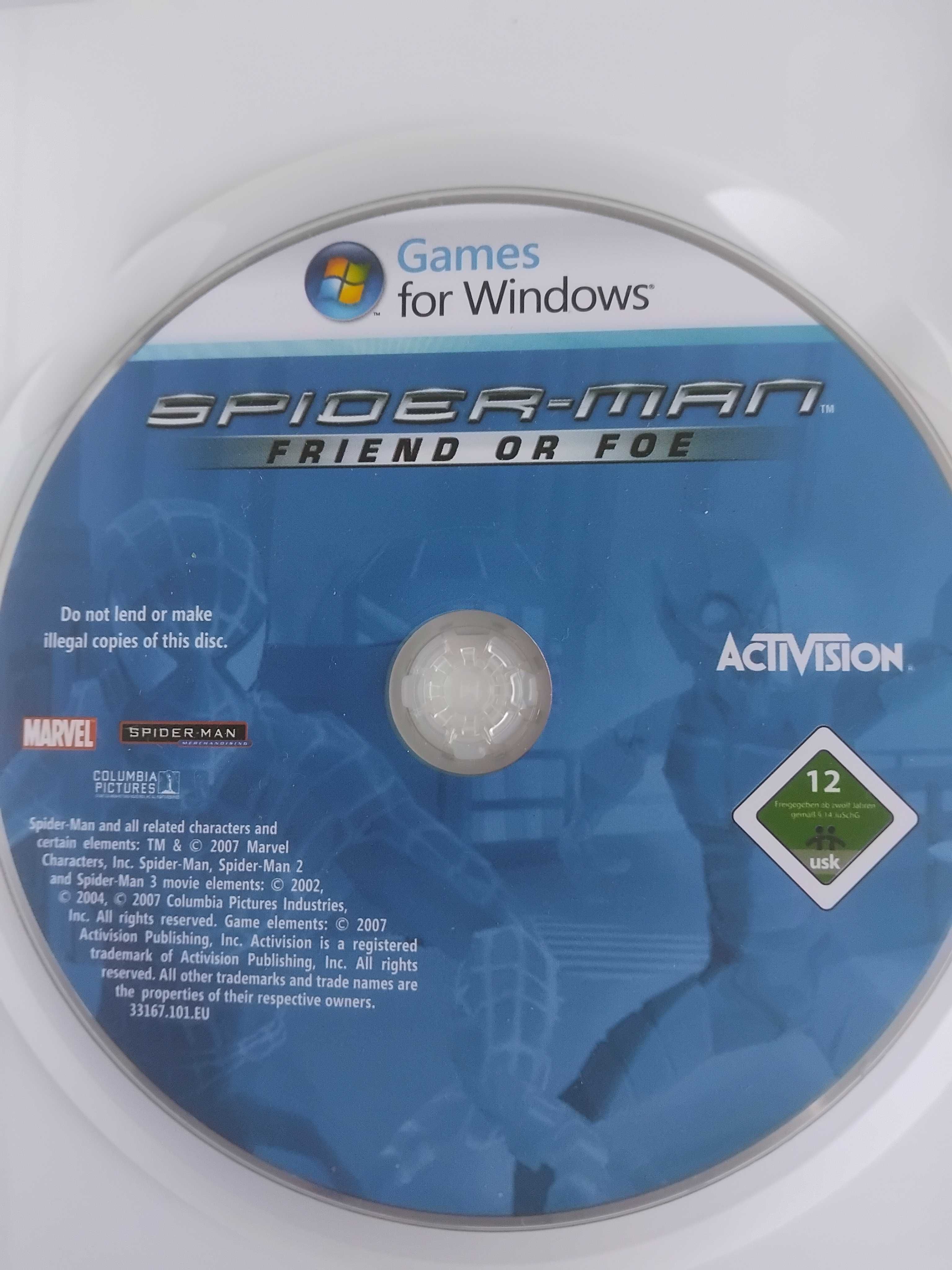 Spider-man Friend or FDE  - оригинална компютърна PC игра