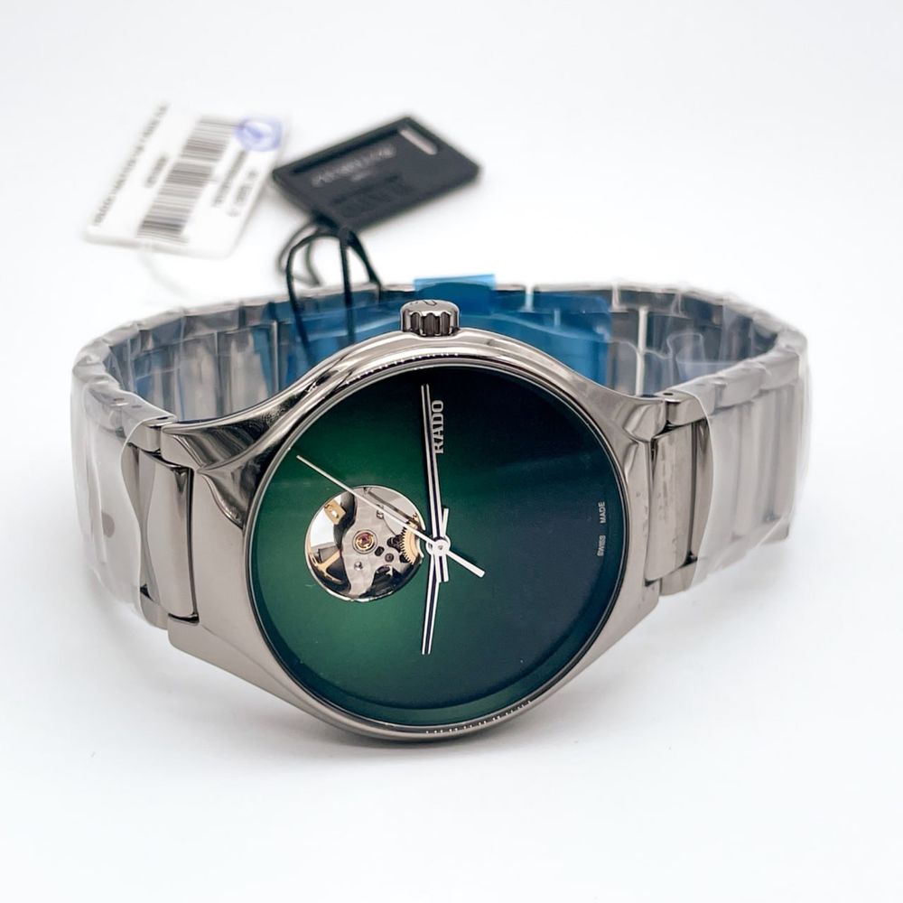 Часовник Rado True Round Secret 40 Green Dial Automatic