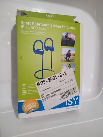 Căști ISY Bluetooth pentru sportivi noi nefolosite