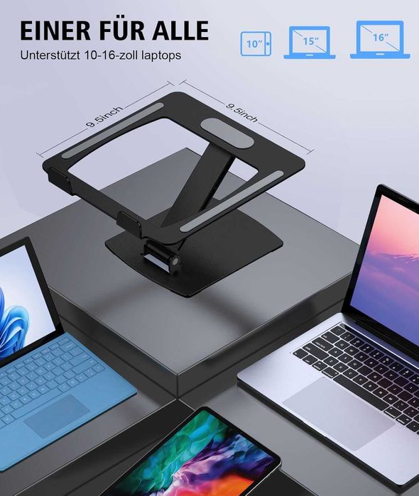 Suport/stand Laptop, Inaltime reglabila, metalic REDUS de la 240RON