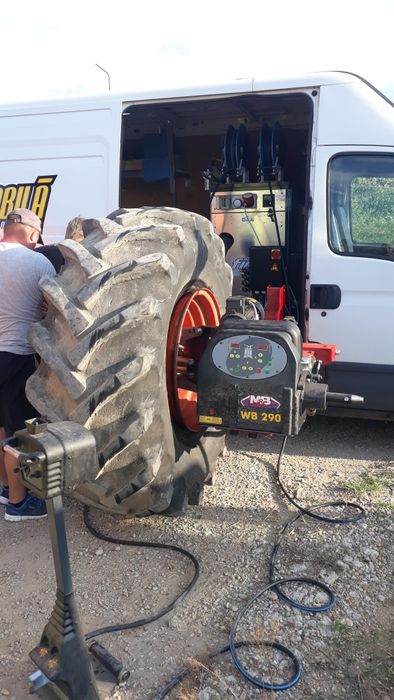 Vind vulcanizare mobilă pentru autoturisme, camioane și utilaje agrico