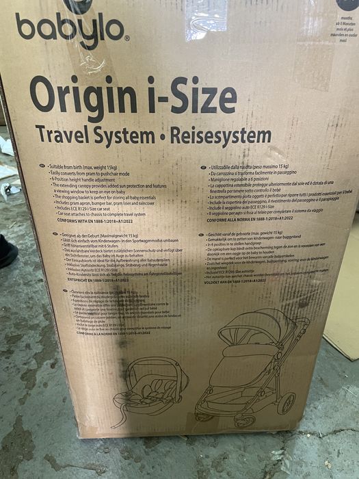 Carut 2 in 1 Origin I size+isofix EnfaSafe R129