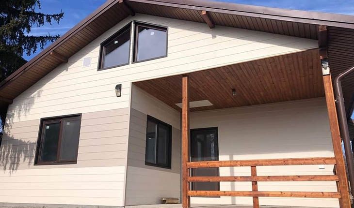 Vindem : Executam case pe structura metalica case locuibile birouri ca