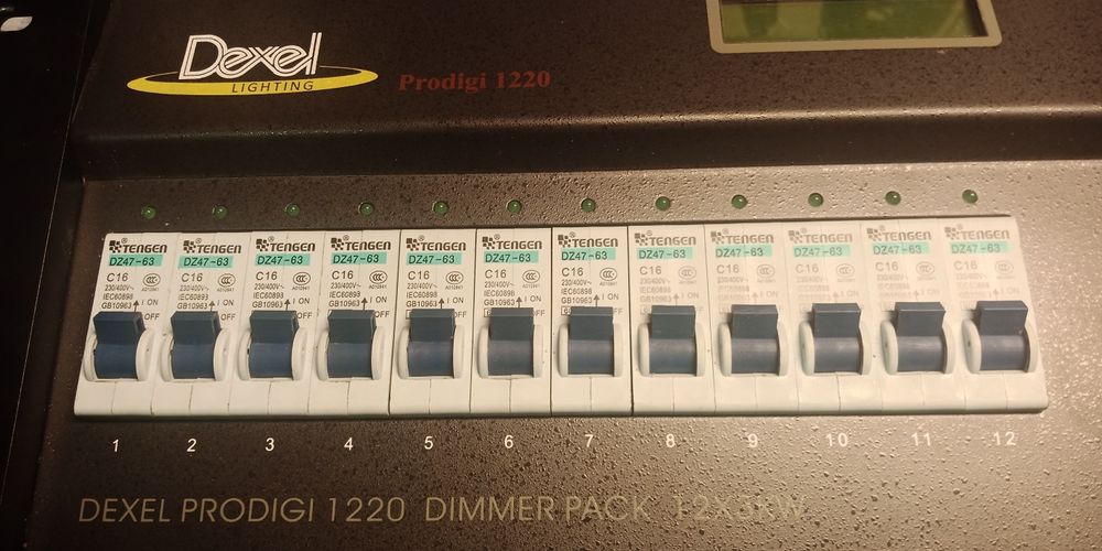 Диммерный блок на 12 каналов