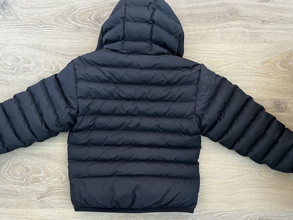 Детско черно яке с качулка Nike чисто ново 128-137 см