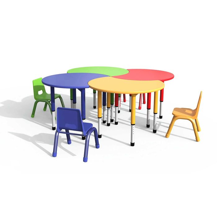 Ученическа маса RFG Moon, с регулируема височина, от I до XII клас