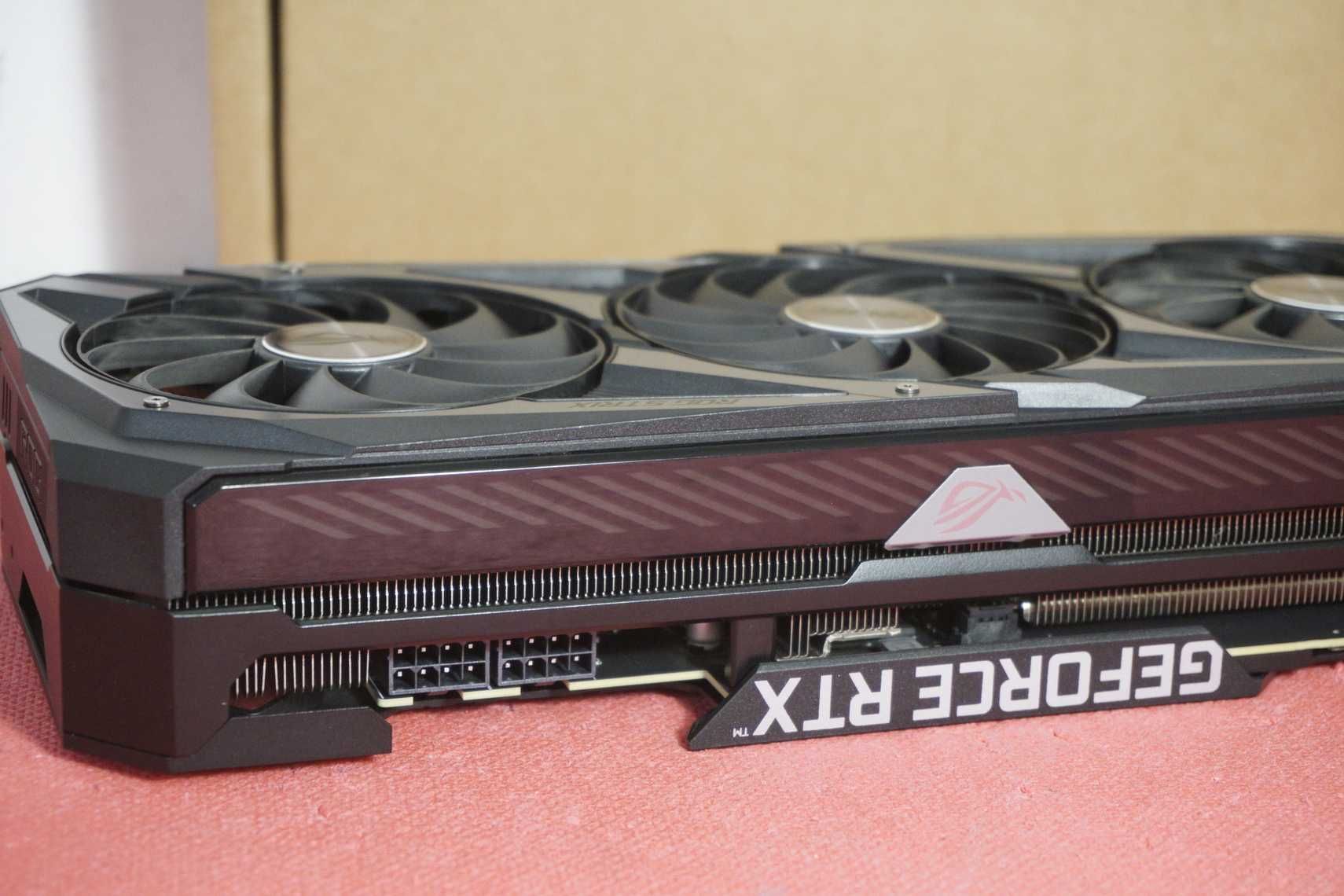 RTX 3060 Ti 8GB Asus ROG STRIX GPU Видеокарта Nvidia/ Вкл.ДДС