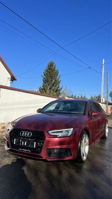 Bara fata a4 b9 cu senzori parcare