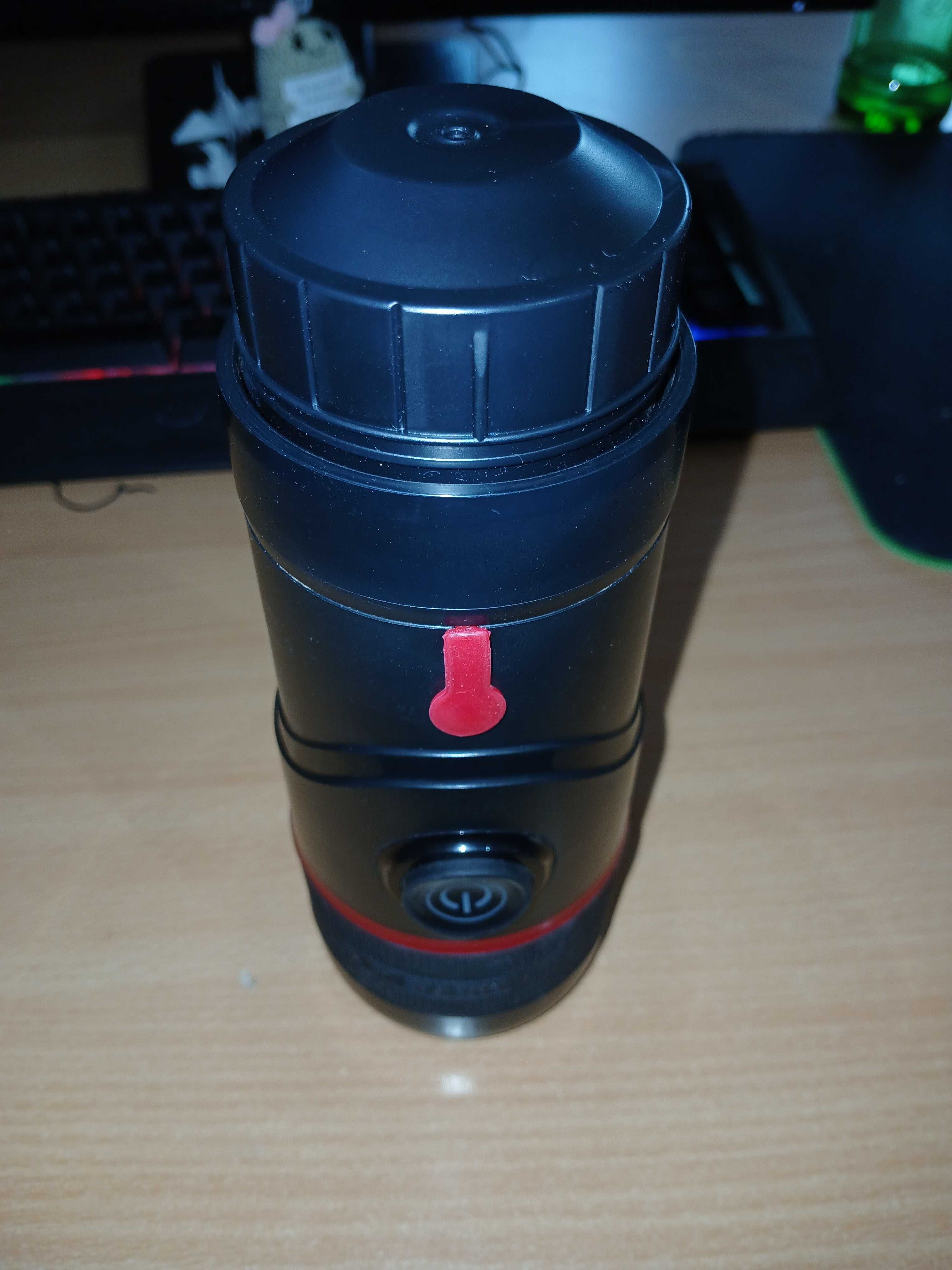 Espressor portabil HIBREW, compatibil capsule si cafea macinata